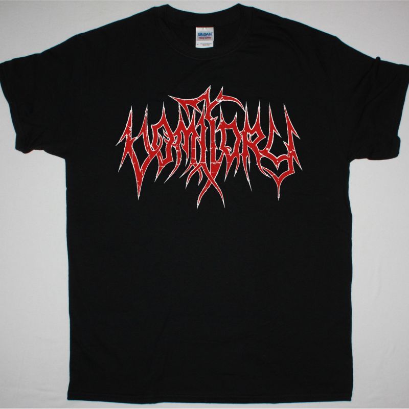 VOMITORY LOGO NEW BLACK T SHIRT