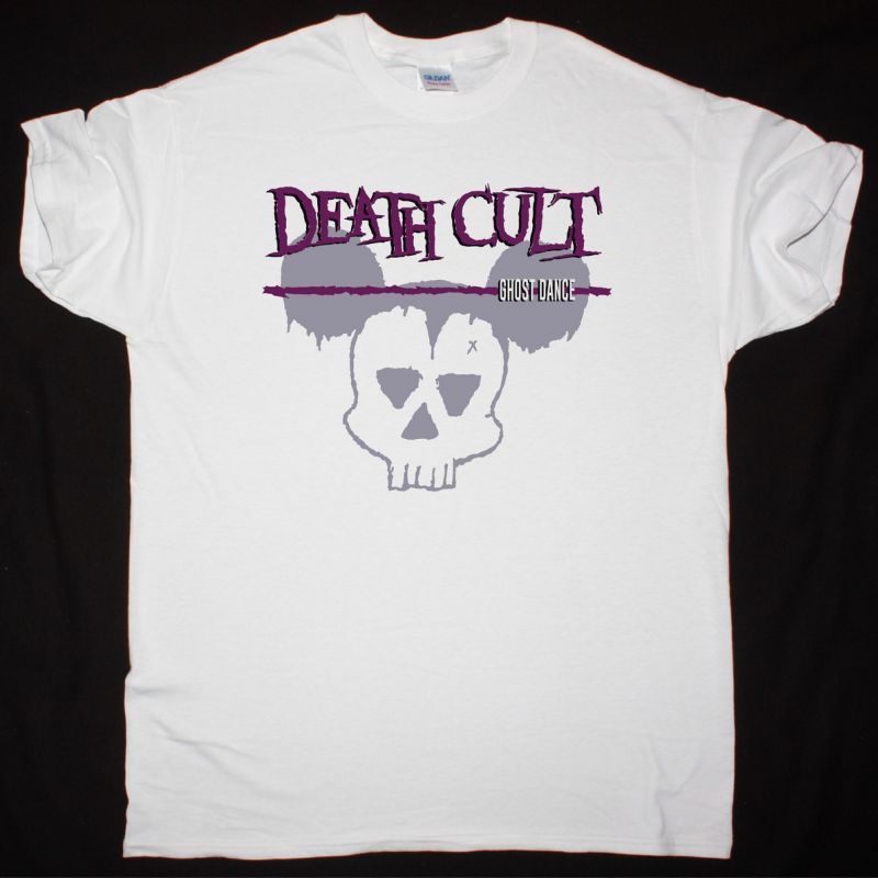 DEATH CULT GHOST DANCE  NEW WHITE T-SHIRT