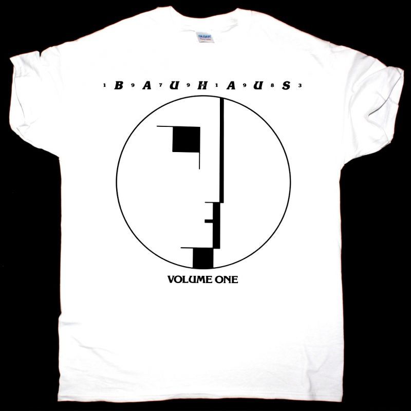 BAUHAUS VOULME ONE NEW WHITE T-SHIRT