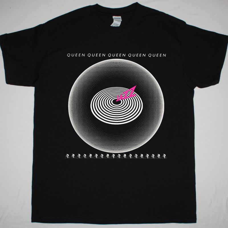 QUEEN JAZZ 1878 NEW BLACK T-SHIRT