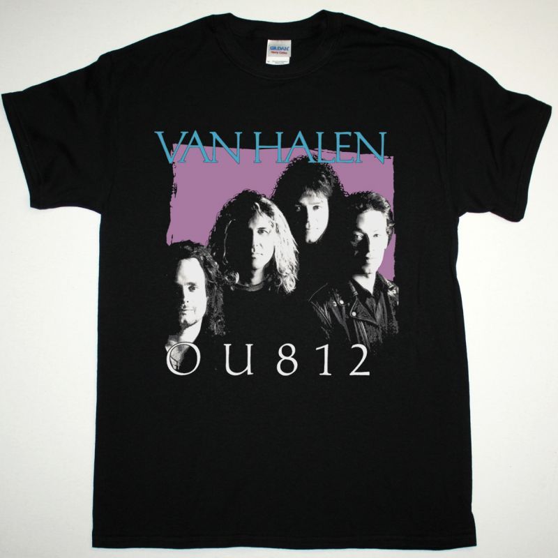 VAN HALEN OU812 NEW BLACK T SHIRT