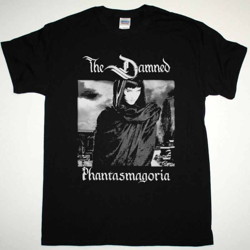 THE DAMNED PHANTASMAGORIA NEW BLACK T SHIRT