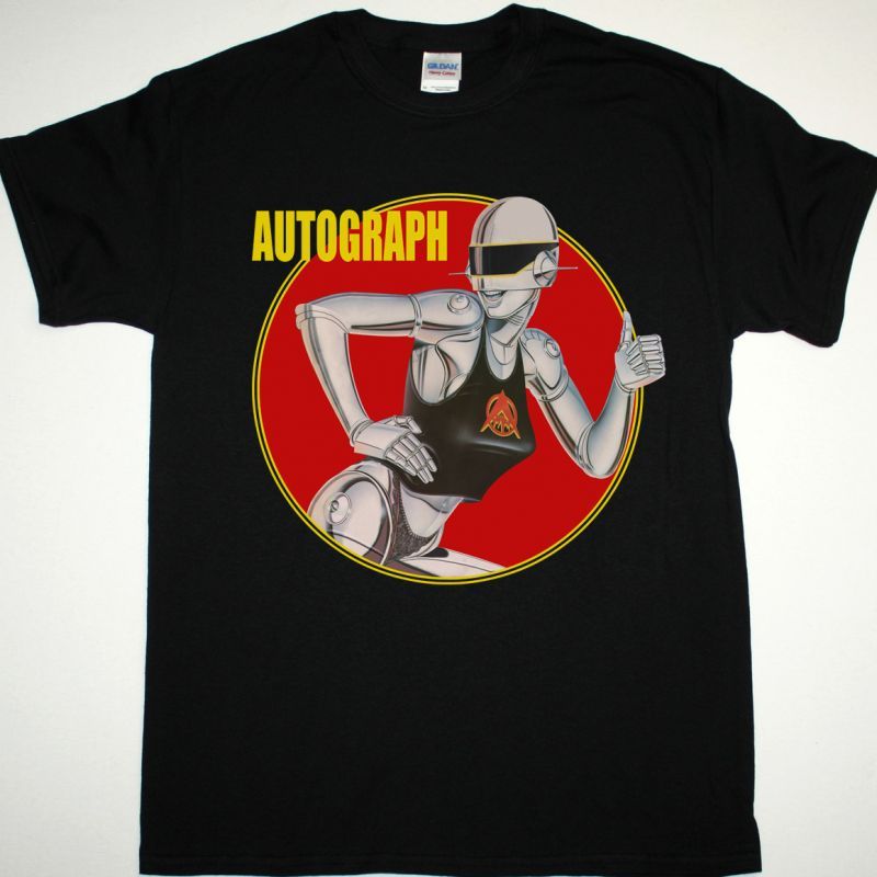 AUTOGRAPH THAT'S THE STUFF NEW BLACK T-SHIRT