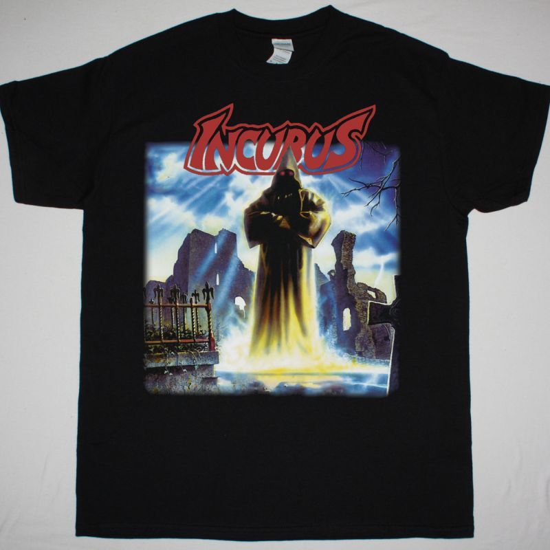 INCUBUS BEYOND THE UNKNOWN 1990 NEW BLACK T-SHIRT