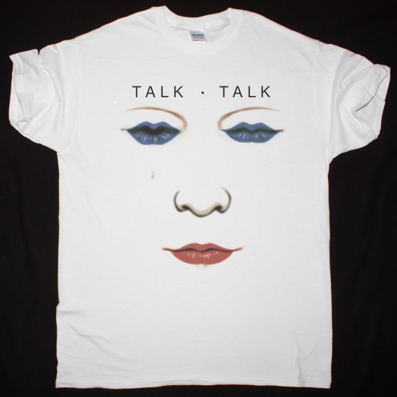 TALK TALK THE PARTY'S OVER  NEW WHITE T SHIRT