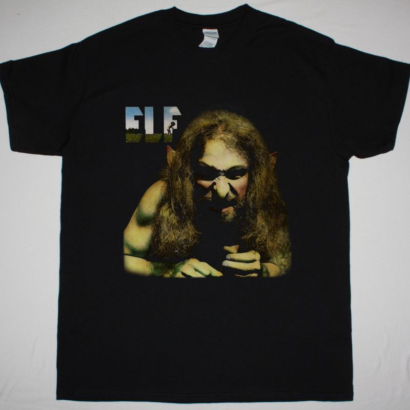 ELF ELF 1972 NEW BLACK T SHIRT