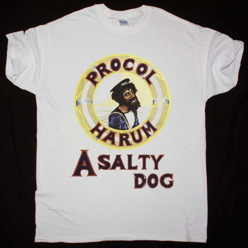 PROCOL HARUM A SALTY DOG NEW NATURAL T SHIRT