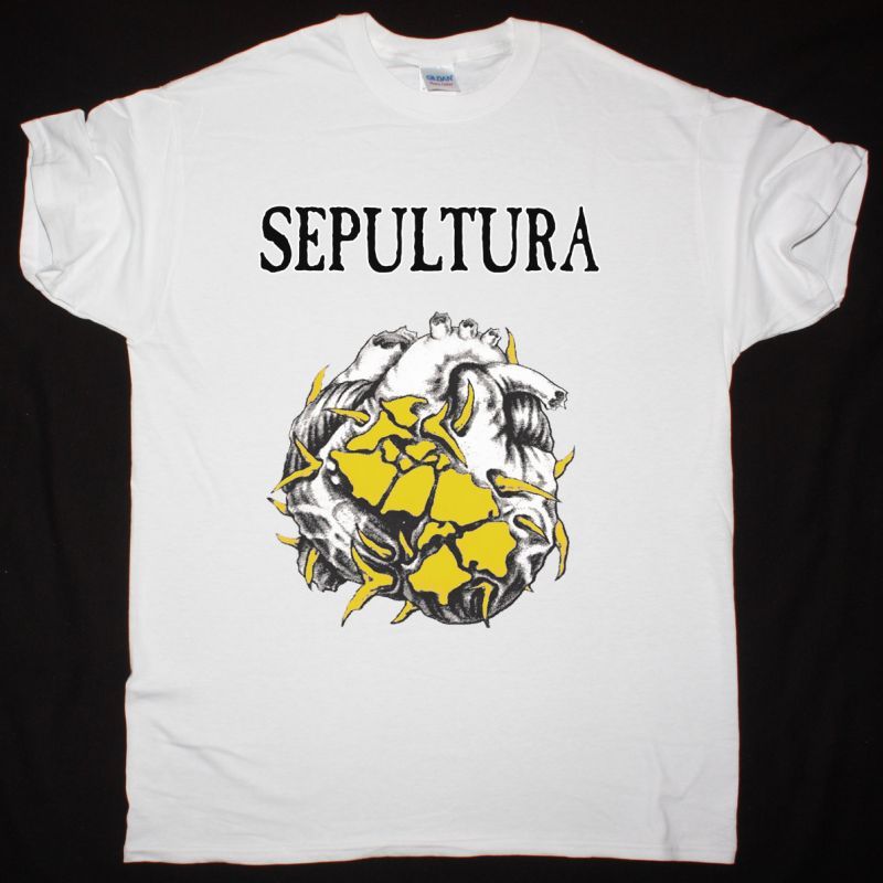 SEPULTURA CHAOS A.D. TOUR NEW BLACK T SHIRT