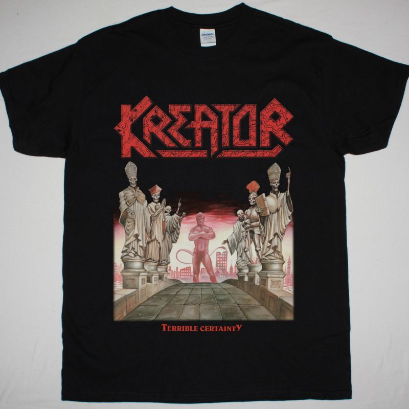 KREATOR TERRIBLE CERTAINTY NEW BLACK T SHIRT