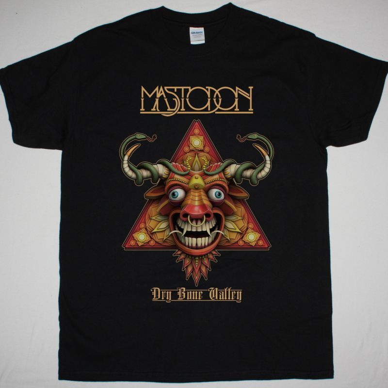 MASTODON DRY BONE VALLEY NEW BLACK T-SHIRT