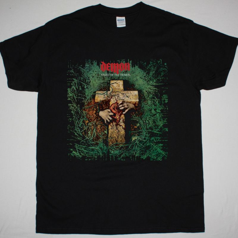 DEMON NIGHT OF THE DEMON 1981 NEW BLACK T-SHIRT
