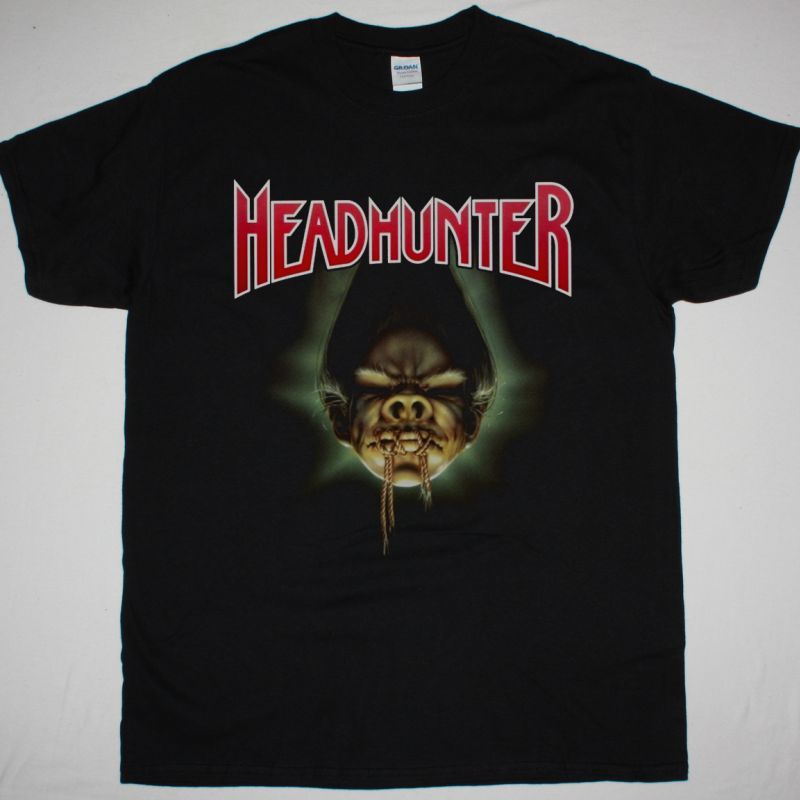 HEADHUNTER PARODY OF LIFE 1990 NEW BLACK T-SHIRT