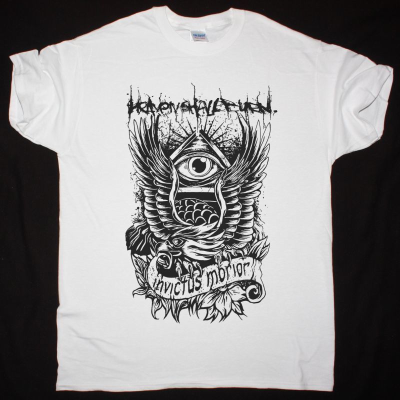 HEAVEN SHALL BURN INVICTUS MORIOR NEW WHITE T-SHIRT