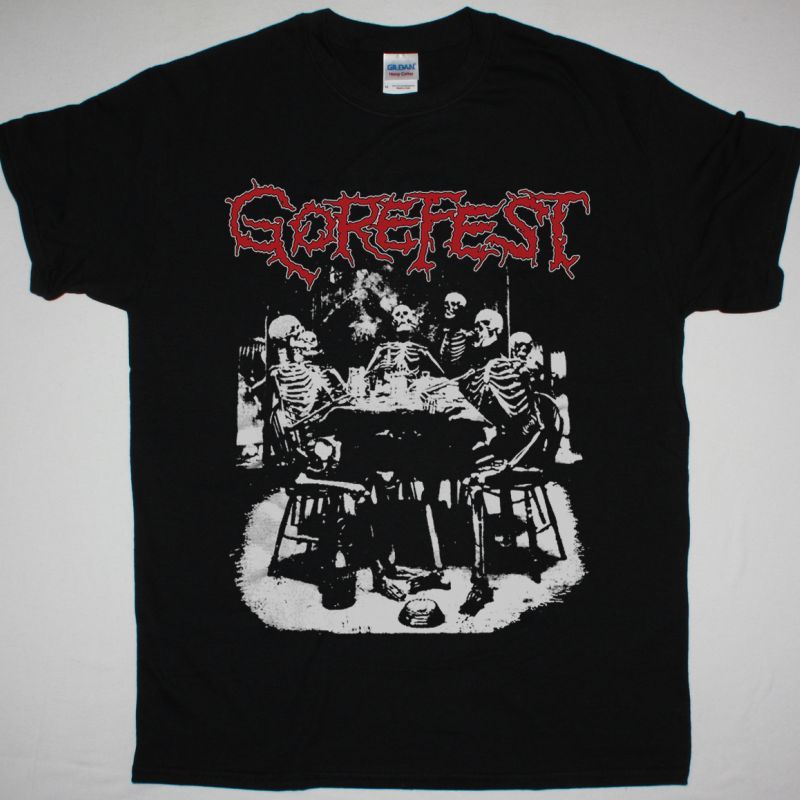 GOREFEST TANGLED IN GORE NEW BLACK T-SHIRT