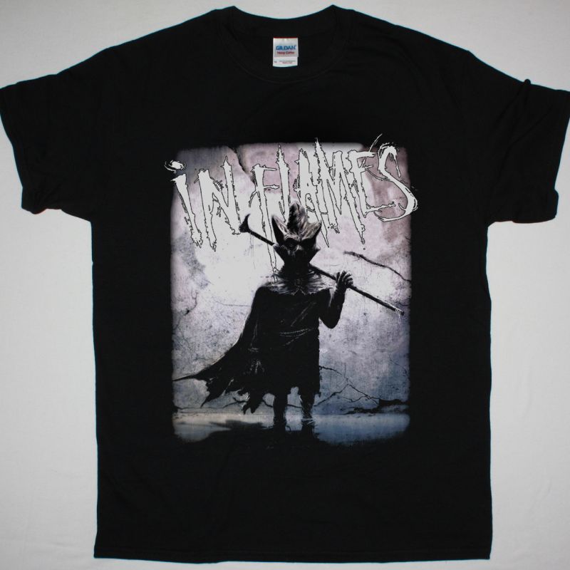 IN FLAMES I THE MASK NEW BLACK T-SHIRT