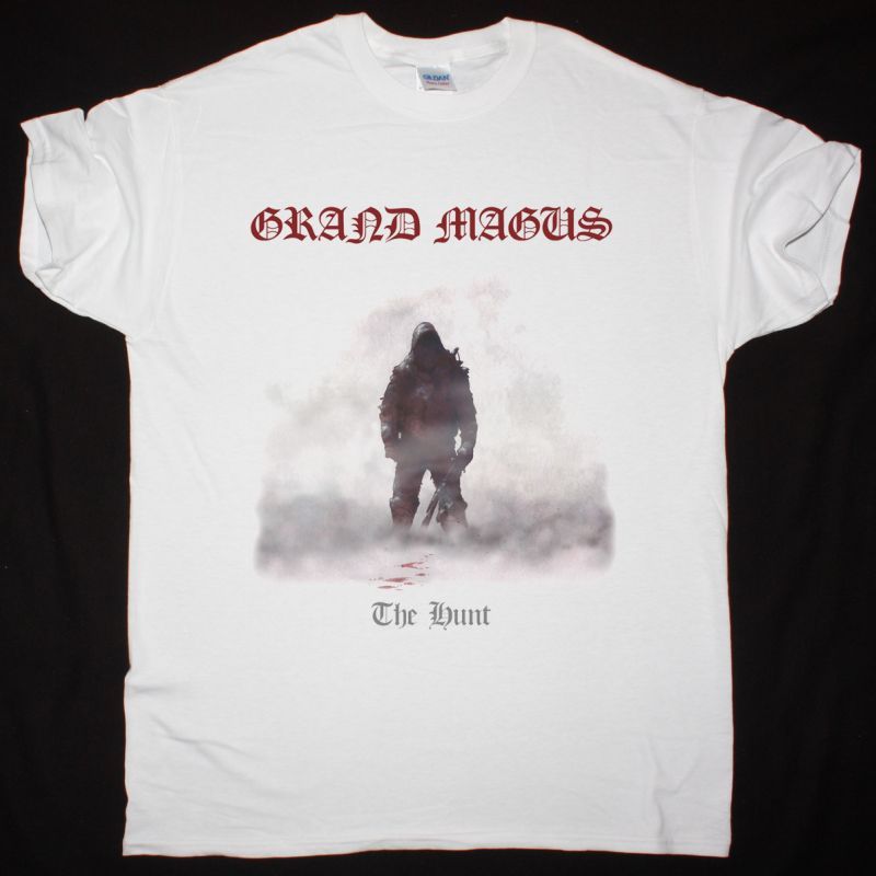 GRAND MAGUS THE HUNT NEW WHITE T-SHIRT