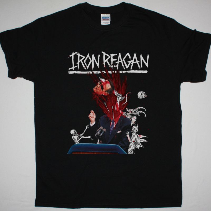 IRON REAGAN THE TYRANNY OF WILL NEW BLACK T-SHIRT