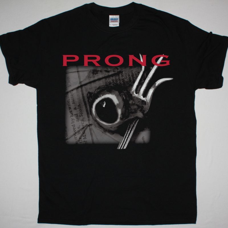 PRONG CLEANSING NEW BLACK T SHIRT
