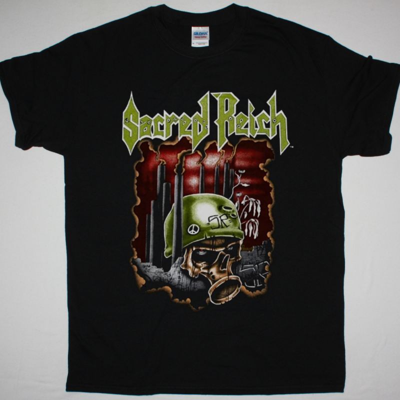 SACRED REICH CRIMES AGAINST HUMANITY NEW BLACK T-SHIRT