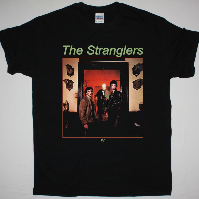 THE STRANGLERS RATTUS NORVEGICUS THE STRANGLERS IV NEW BLACK T-SHIRT
