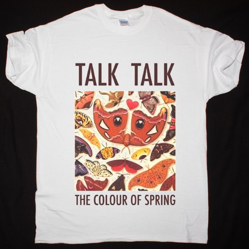 TALK TALK THE COLOUR OF SPRING NEW WHITE T SHIRT