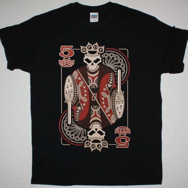 FIVE FINGER DEATH PUNCH KING NEW BLACK T-SHIRT