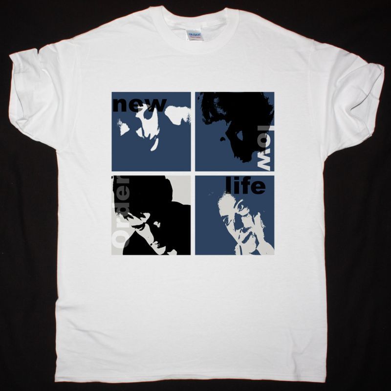 NEW ORDER LOW LIFE WHITE T SHIRT