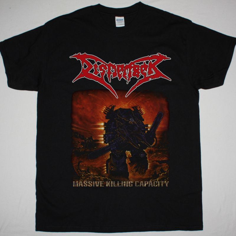 DISMEMBER MASSIVE KILLING CAPACITY NEW BLACK T-SHIRT