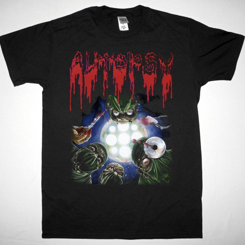 AUTOPSY SEVERED SURVIVAL  NEW BLACK T-SHIRT