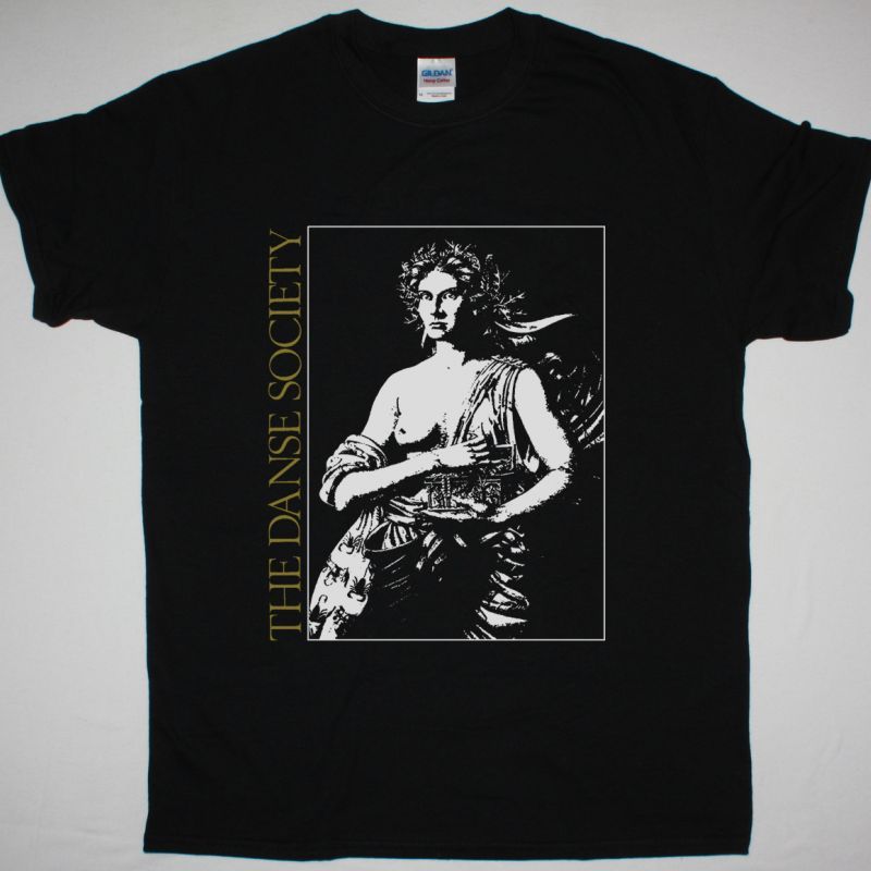 THE DANSE SOCIETY HEAVEN IS WAITING NEW BLACK T SHIRT