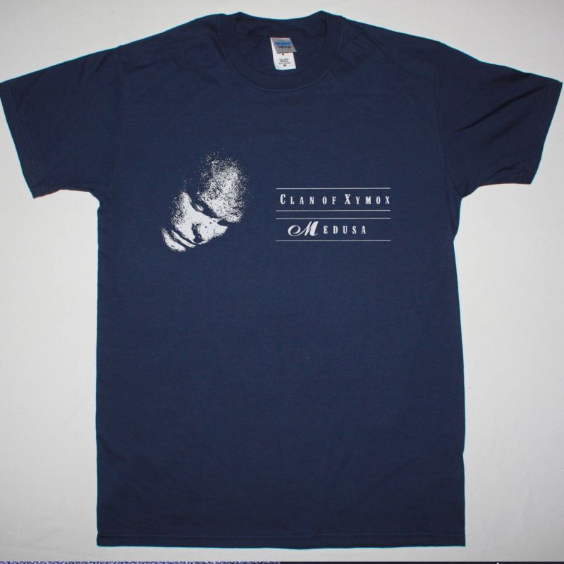 CLAN OF XYMOX MEDUSA NEW NAVY T SHIRT