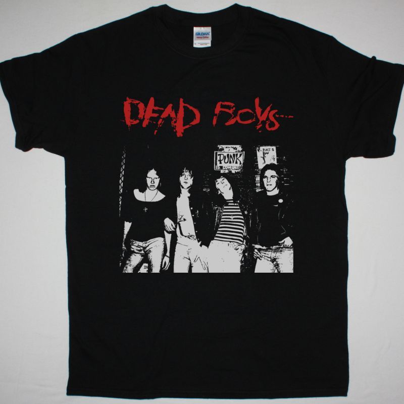 THE DEAD BOYS BAND NEW BLACK T SHIRT
