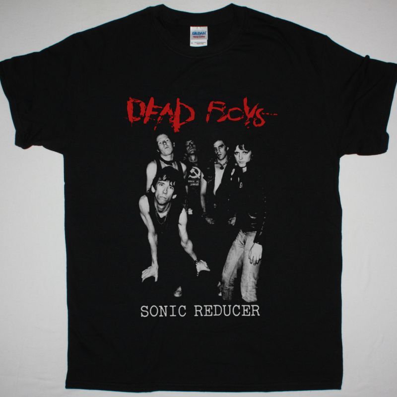 THE DEAD BOYS SONIC REDUCER NEW BLACK T SHIRT