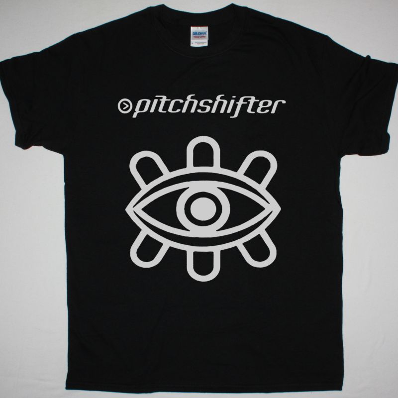 PITCHSHIFTER LOGO NEW BLACK T SHIRT