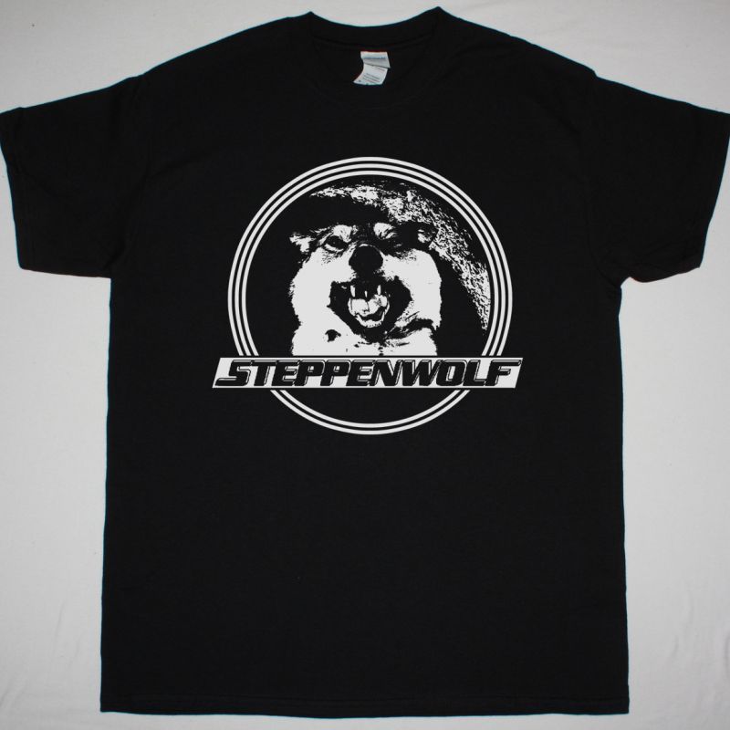 STEPPENWOLF LIVE STEPPENWOLF NEW BLACK T-SHIRT