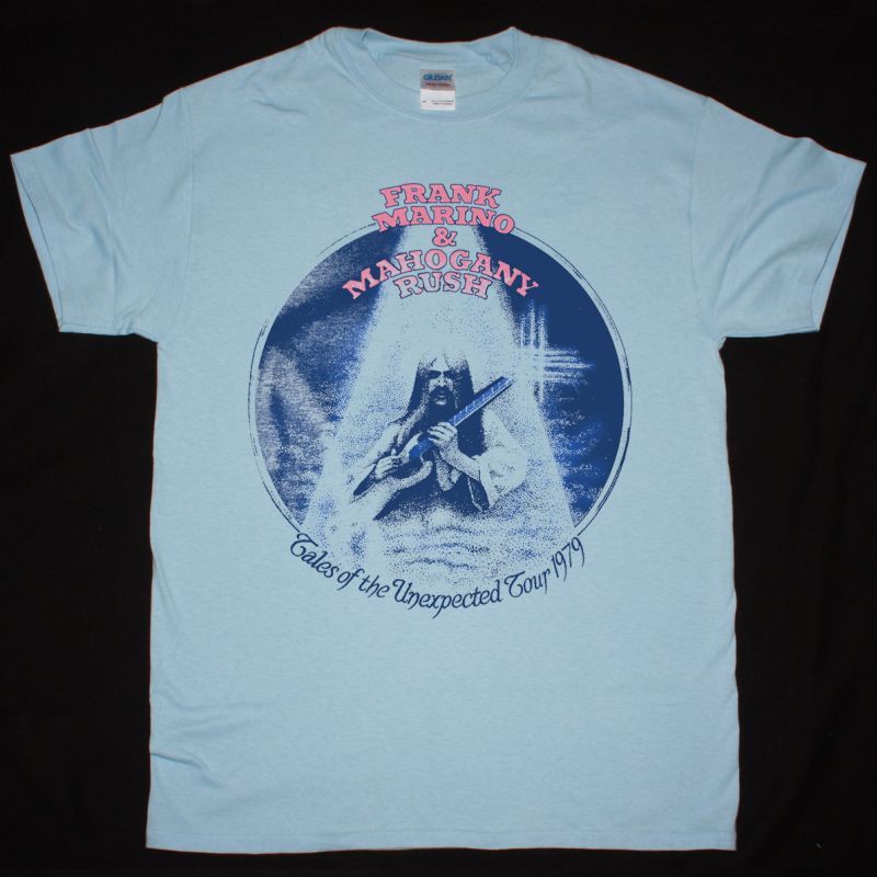 MAHOGANY RUSH TALES OF THE UNEXPECTED NEW LIGHT BLUE T SHIRT