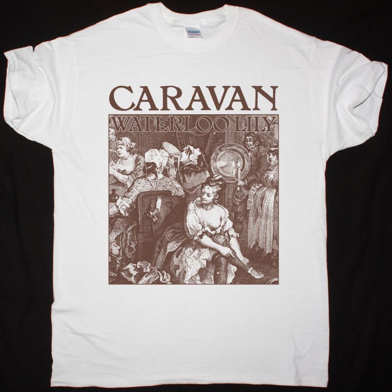CARAVAN WATERLOO LILY NEW WHITE T-SHIRT