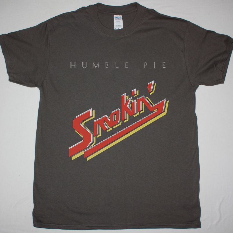 HUMBLE PIE SMOKIN' NEW GREY T-SHIRT