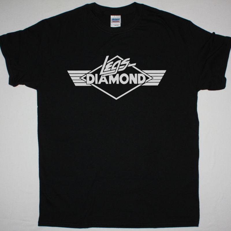 LEGS DIAMOND LOGO NEW BLACK T-SHIRT
