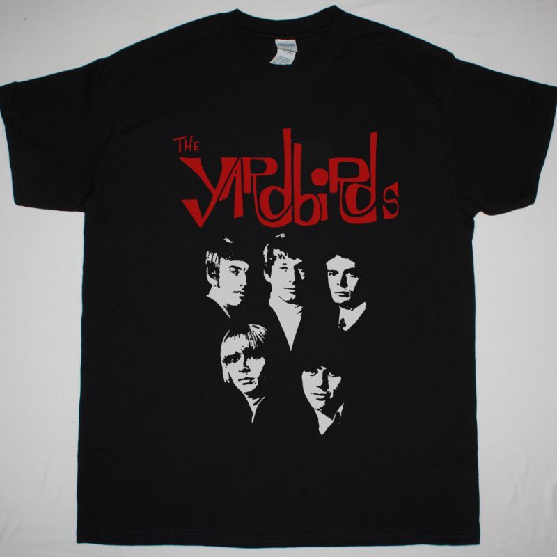 THE YARDBIRDS THE STORY OF NEW BLACK T SHIRT