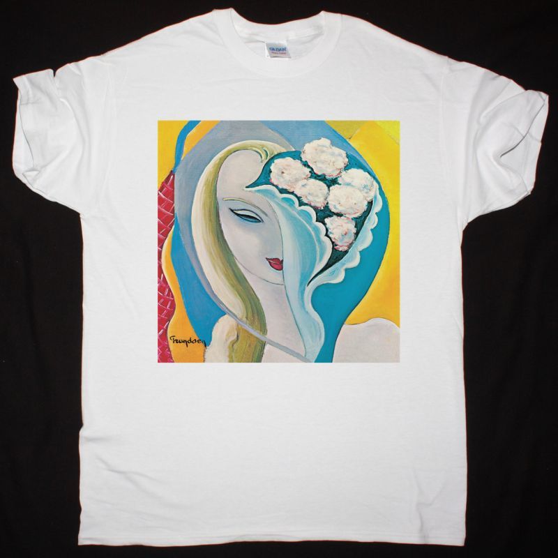 DEREK AND THE DOMINOS LAYLA AND OTHER ASSORTED LOVE SONGS NEW WHITE T-SHIRT