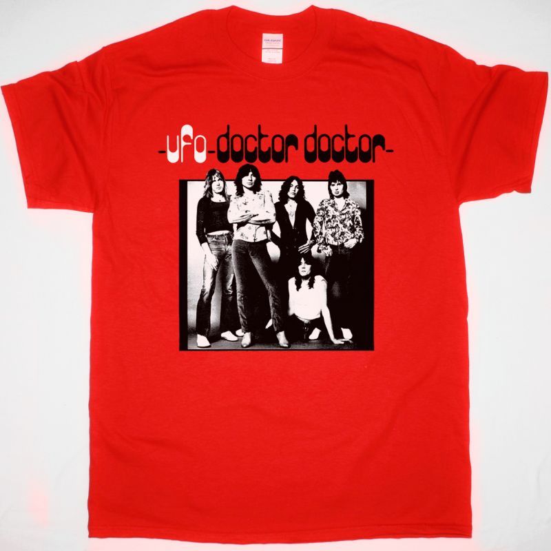 UFO DOCTOR DOCTOR NEW RED T-SHIRT