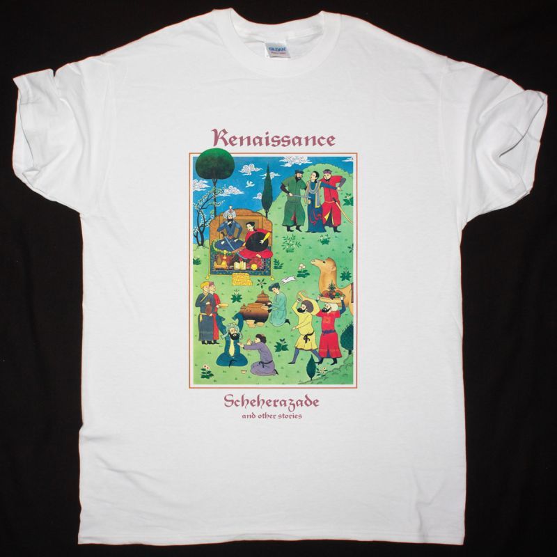 RENAISSANCE SCHEHERAZADE AND OTHER STORIES1975 NEW WHITE T SHIRT