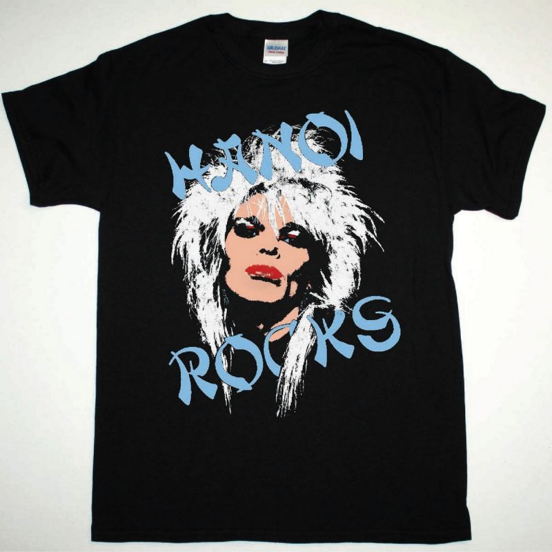 HANOI ROCKS MICHAEL MONROE NEW BLACK T-SHIRT