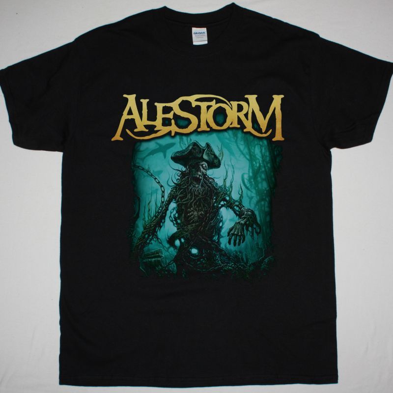 ALESTORM NO GRAVE BUT THE SEA NEW BLACK T-SHIRT