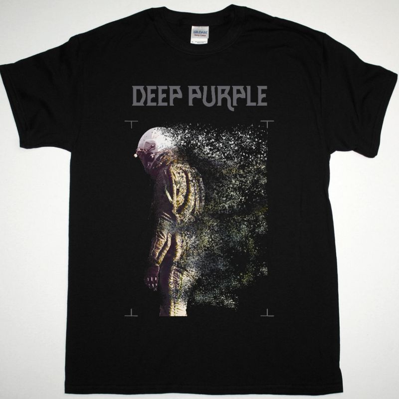 DEEP PURPLE WHOOSH NEW BLACK T-SHIRT