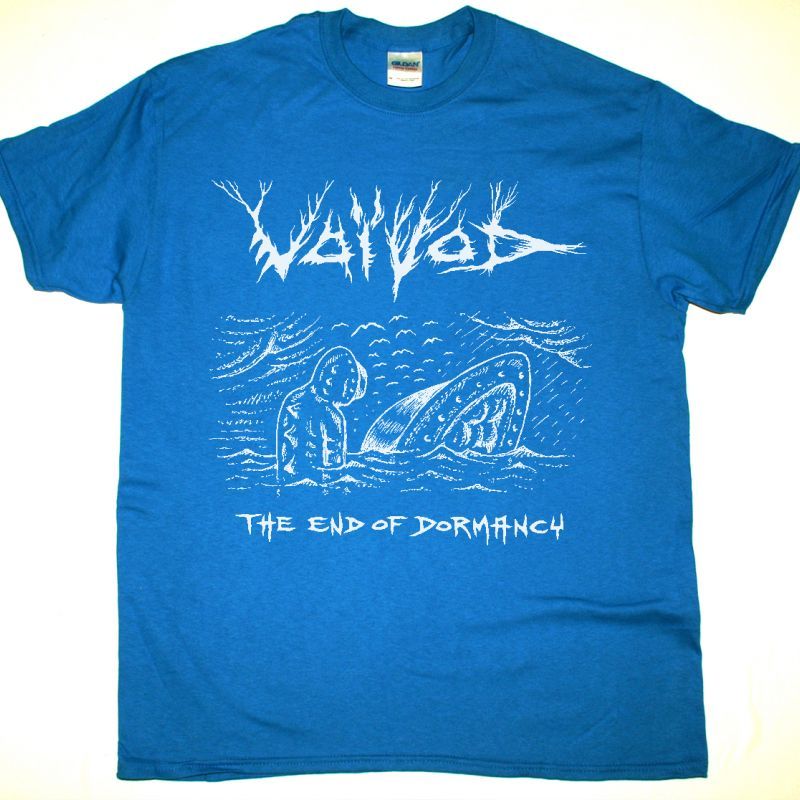 VOIVOD THE END OF DORMACY NEW SAPPHIRE BLUE T SHIRT