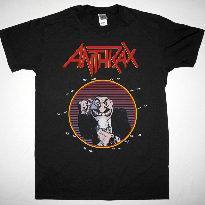 ANTHRAX ANTHRAX DON'T YOU FUCKING LOOK AT ME NEW BLACK T-SHIRT