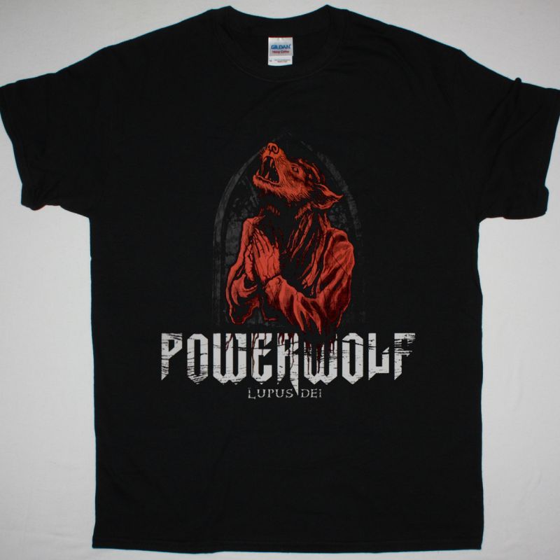 POWERWOLF LUPUS DEI NEW BLACK T-SHIRT