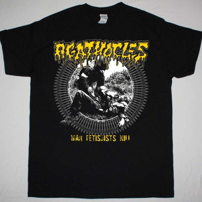 AGATHOCLES WAR FETISJISTS KILL NEW BLACK T-SHIRT